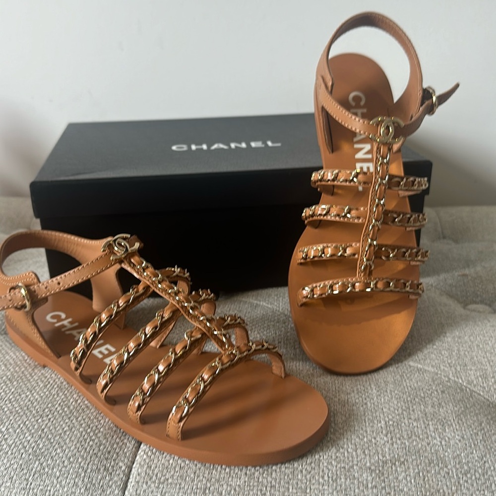 NIB Chanel sandals